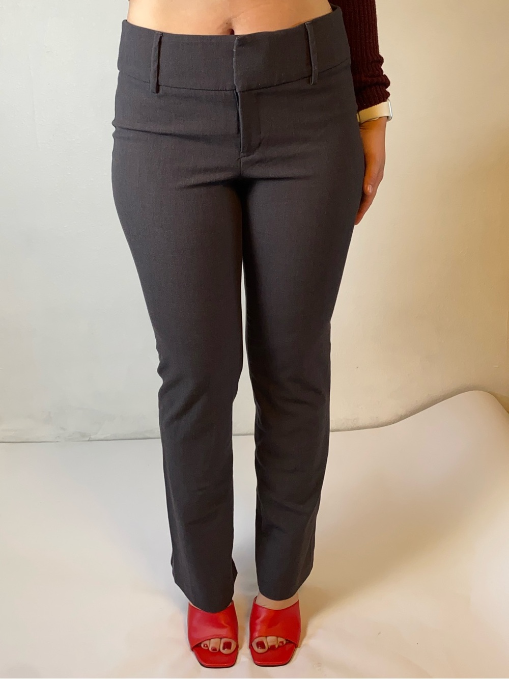 Alyx Charcoal Gray Tailored Trousers